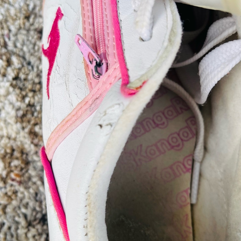 kangaROOS VINTAGE White and Pink RAVE CLUB - Picture 11 of 11